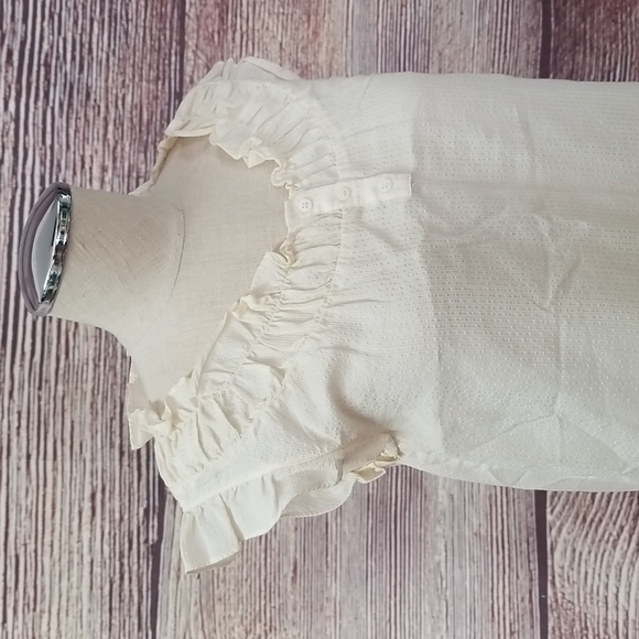 Club Monaco Sleeveless Blouse NWOT Silk Cotton Blend - Picture 2 of 6